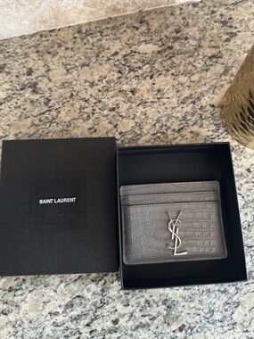 YSL card holder